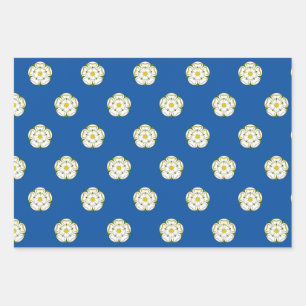 Feuille De Papier Cadeau Drapeau du Yorkshire