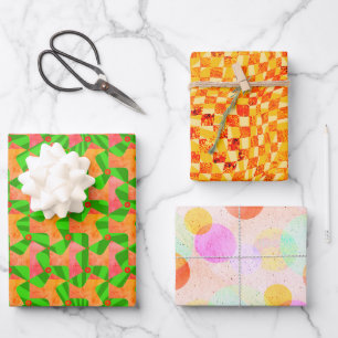 Feuille De Papier Cadeau Échantillon de l'appareil d'art Taffi Op