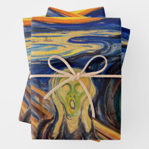 Feuille De Papier Cadeau Edvard Munch - Le cri 1910