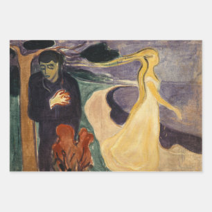 Feuille De Papier Cadeau Edvard Munch - Séparation