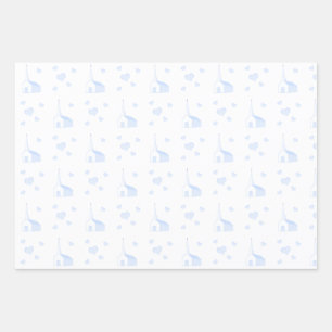 Feuille De Papier Cadeau Église de la fête communale