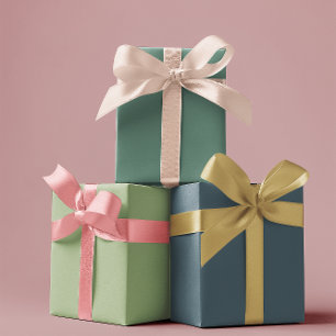 Feuille De Papier Cadeau Élégance bouchée - Ensemble solide 2