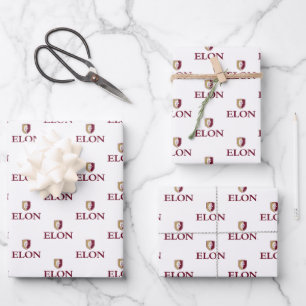 Feuille De Papier Cadeau Elon