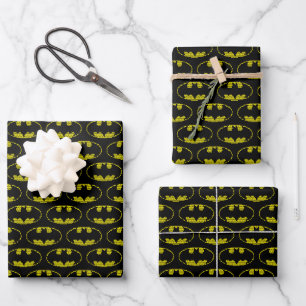Feuille De Papier Cadeau Emblème de chauve-souris Lite