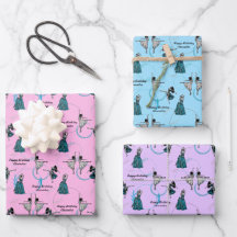 Ensemble cadeau de danseurs modernes personnalisés