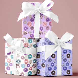 Feuille De Papier Cadeau Ensemble de 3 anniversaire de enfant ou baby showe
