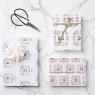 Feuille De Papier Cadeau Enveloppe cadeau de Baby shower de poitrine en pel