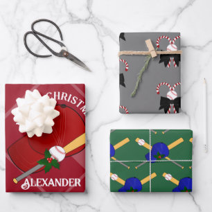 Feuille De Papier Cadeau Enveloppe cadeau de baseball HAMbyWG