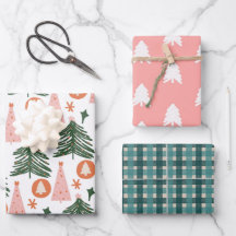 Enveloppe cadeau de Noël Rustique Boho Motif