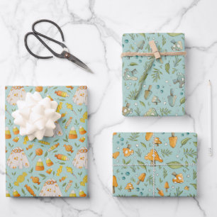 Feuille De Papier Cadeau Enveloppe cadeau Halloween Vibe