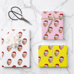 Feuille De Papier Cadeau Enveloppe cadeau père Noël