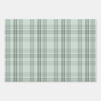 Feuille De Papier Cadeau Enveloppement cadeau en tons gris