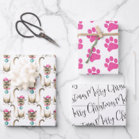 Enveloppement de chats siamois de Noël