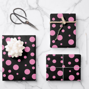 Feuille De Papier Cadeau Envelopper tout point de couleur HAMbyWG
