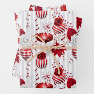 Feuille De Papier Cadeau Épice de menthe