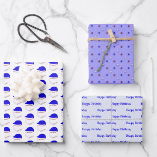 Feuille De Papier Cadeau Fan Anniversaire de la Young Baseball Softball  