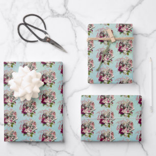 Feuille De Papier Cadeau Fancy Wonderland White Rabbit