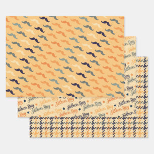 Feuille De Papier Cadeau Fête des pères