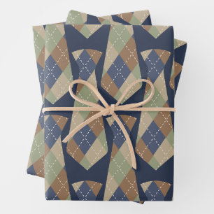 Feuille De Papier Cadeau Fête des pères mignonne