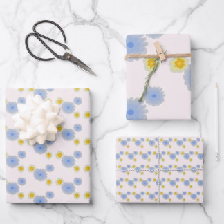 Feuille De Papier Cadeau Fête du jardin