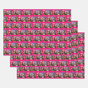 Feuille De Papier Cadeau Fête jusqu'à ce que les vaches rentrent chez elles