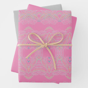 Feuille De Papier Cadeau Flèches douces 