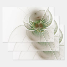 Fleurs imaginaires fractales douces et tendres