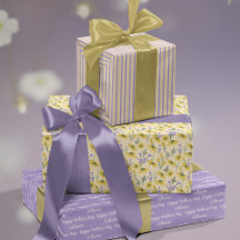 Fleurs jaunes et violettes Fête des Mères