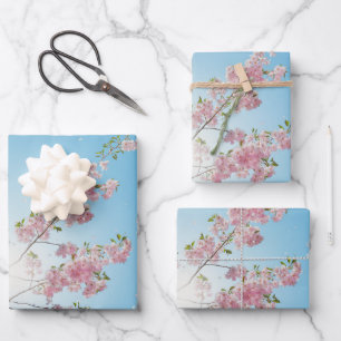 Feuille De Papier Cadeau fleurs nature soleil