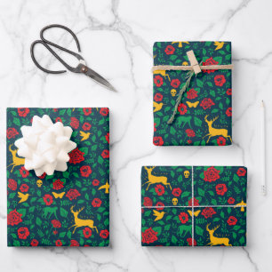 Feuille De Papier Cadeau Frida Kahlo Symboles de la vie