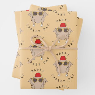 Feuille De Papier Cadeau FRIENDS™   Bonne fête de la Turquie