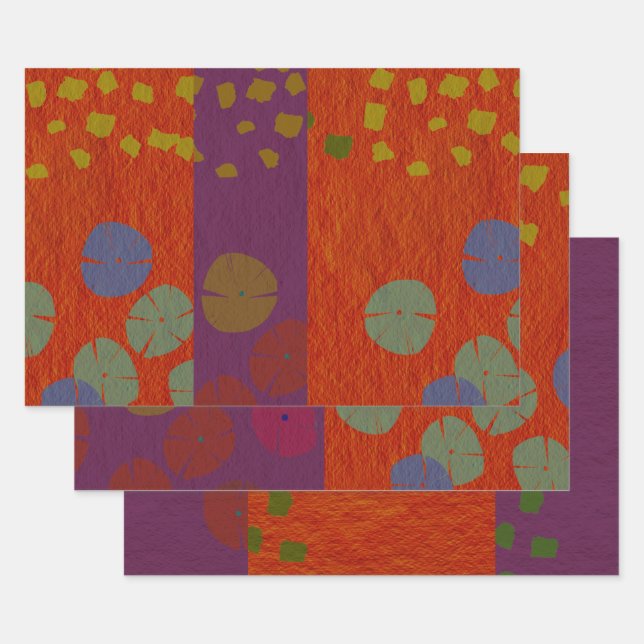FEUILLE DE PAPIER CADEAU FUN AND FABULOUS WRAPPING PAPER (Lot)