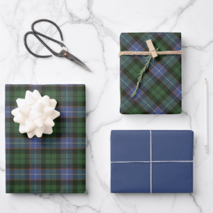 Feuille De Papier Cadeau Galbraith Ancien Tartan écossais
