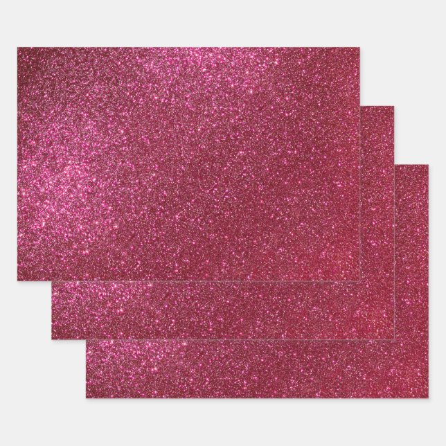 Feuille De Papier Cadeau Girly Sparkly (Lot)