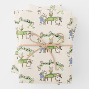 Feuille De Papier Cadeau GOPHER BAROQUE par Sandra Boynton