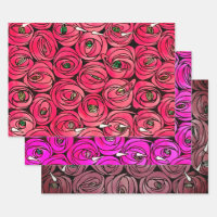 Graphique rose Art Nouveau Rennie Macintosh