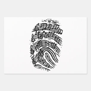 Feuille De Papier Cadeau Guitare Lover   Staves Guitar Cadeau,