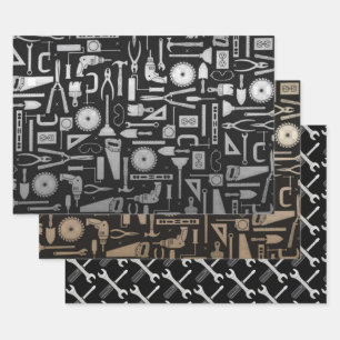Feuille De Papier Cadeau Handyman Tools, collection