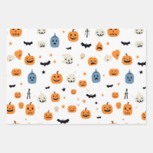 Happy Halloween for babyes white