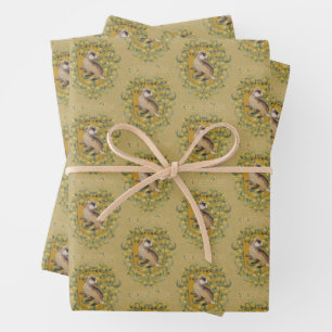 Feuille De Papier Cadeau HARRY POTTER™   Crête HUFFLEPUFF™
