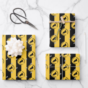 Feuille De Papier Cadeau Harry Potter   HUFFLEPUFF™ Caractéristiques graphi