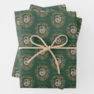 Feuille De Papier Cadeau HARRY POTTER™   SLYTHERIN™ Crest