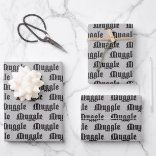 Feuille De Papier Cadeau Harry Potter Spell   Muter