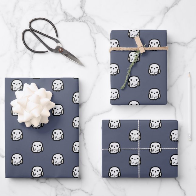Feuille De Papier Cadeau Hedwige Character (Recto)