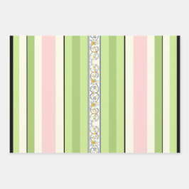 Feuille De Papier Cadeau Heure du printemps