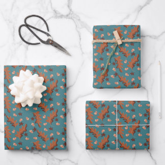 Feuille De Papier Cadeau Heureux Acorns
