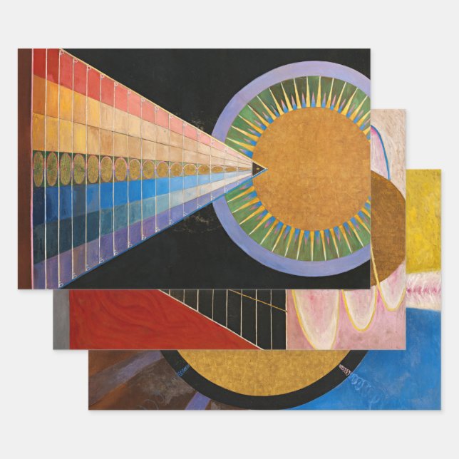 Feuille De Papier Cadeau Hilma af Klint (Lot)