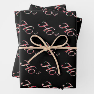 Feuille De Papier Cadeau Ho Ho Ho Noël drôle
