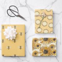 Honey Bee Honeycomb Sunflower Beekeeper Cadeau