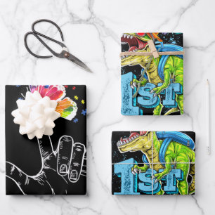 Feuille De Papier Cadeau I Love You Hand Sign Language Butterfly Autism